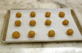 Cookies on Baking Sheet
