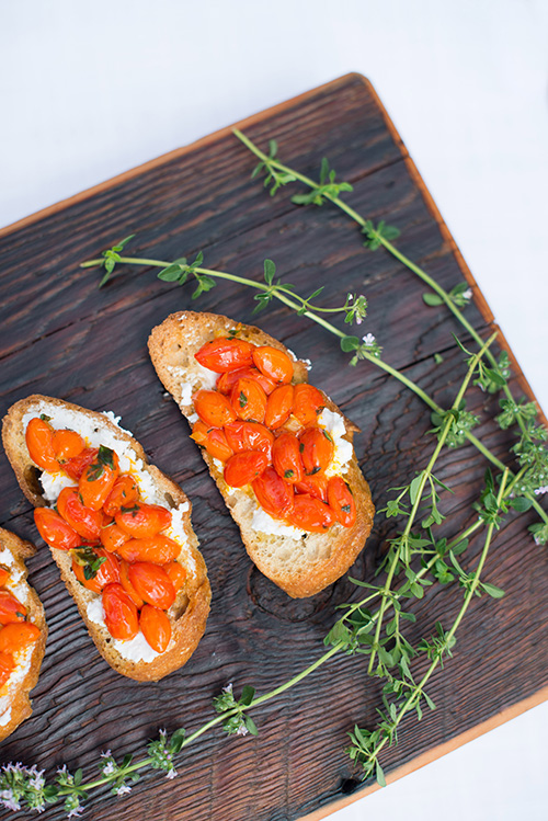 goji bruschetta